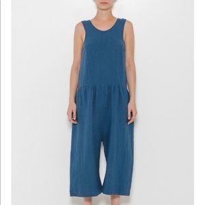 Ilana Kohn Samet Jumpsuit in Royal Blue Linen